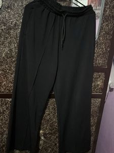 Classic Black Wide-Leg Pants