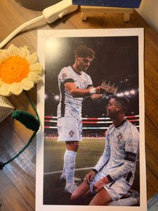 Cristiano Ronaldo & Erling haaland poster