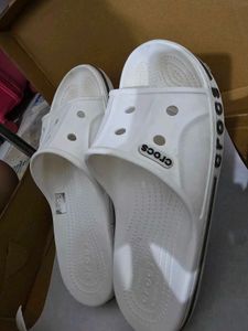 ✨️Original White Crocs Slides✨️