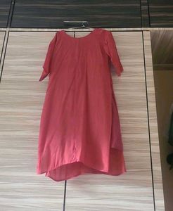 Pretty Pastel peach kurti