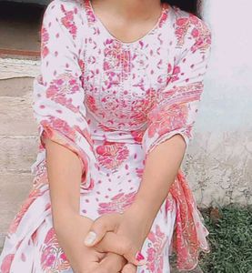Elegant Printed Kurta Set