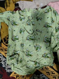 Yellow Tie-Dye Ethnic Gown