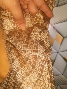 Golden Printed Blouse