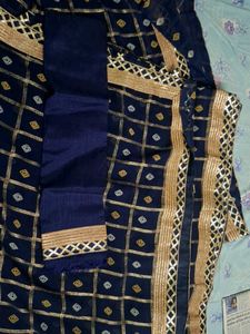 Elegant Navy Blue saree