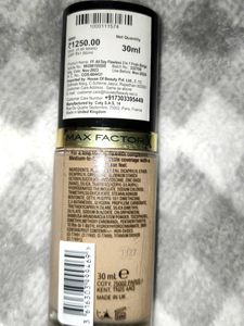 Max Factor Facefinity Foundation