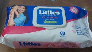 Little's Soft Cleansing Baby Wipes - 80 Wipe