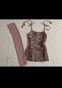 desi Floral kurti set