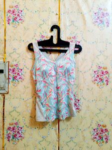 🇳🇿💫🎀Y2K Vibe Floral Print Camisole Top