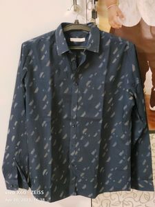 Men's Shirt Premium By Jack&Jones Navy Blue Color