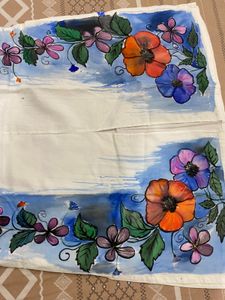 Hand Painted Kurti with Matching Duptta
