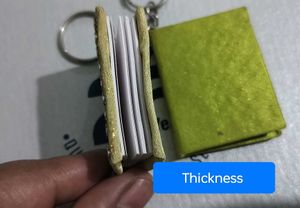 Handcrafted Mini Lac Diaries keychain