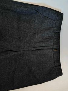 Classic Dark Grey Woolen Pants