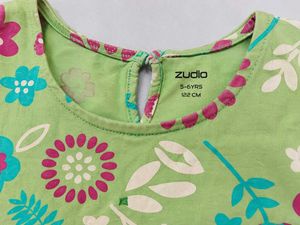 Girls Clothing Combo Set 4–6 Years | 2 Frocks + 1