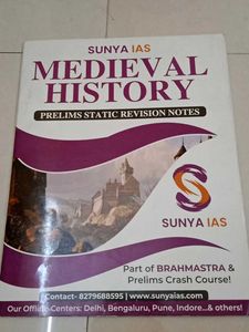 Sunya IAS Mains 2022 GS 2 &amp; 3 Notes + Freebie