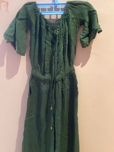 Stylish Green Jumpsuit