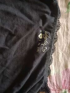 Black Lace Trim Cami Tank Top