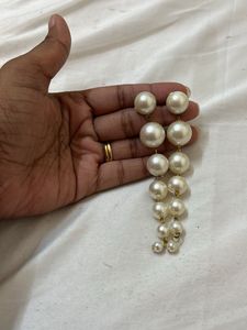 Elegant Pearl Drop Earrings