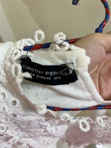 White Eyelet Crop Top