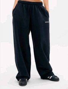 Loose Fit Black Sweatpants ( unisex)