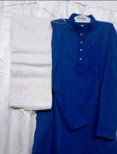 Elegant Royal Blue Kurta Set for Men