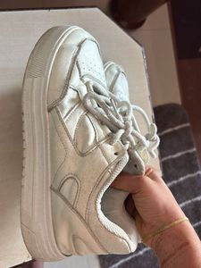 White Casual Sneakers