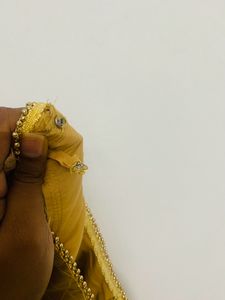 Premium Costly Golden Silk Stitched Blouse
