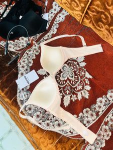 Savana Bra Set (Black &amp; Nude)