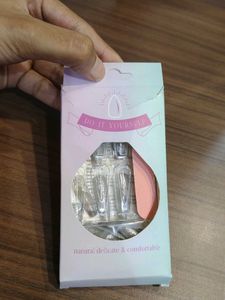 Glam Marble &amp; Glitter Press-On Nails