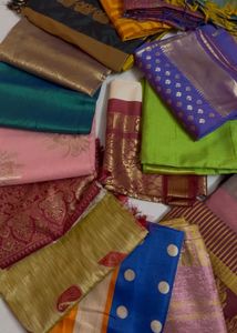 Used Beautiful Sarees 0 Damage