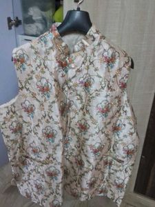 Men's Printed Ethnic Nehru Jacket