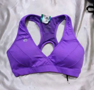 Purple Champion Sports Bra