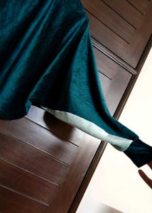 Ginger Green Velvet Regular Fit Sweatshirt