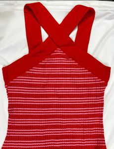 ZARA Striped Bodysuit prachi desai