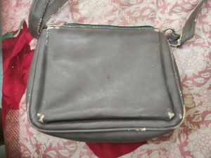 Gray Crossbody Shoulder Bag