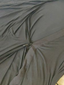 M&amp;S Black Wrap Robe