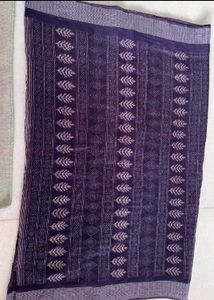 summer friendly Elegant Purple Printed Saree