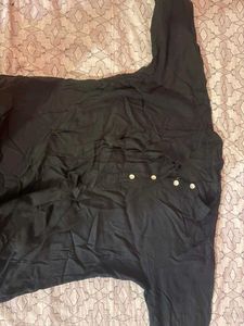 Black Ethnic Kurta