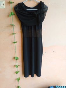 ❤️Elegant Black Dress with Tie Detail❤️
