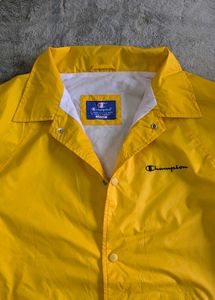 Champion Yellow Snap Button Jacket