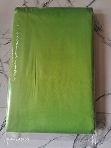 Beautiful Green Saree with Floral Border
