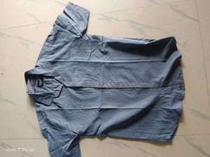 Men's Grey Casual Shirt