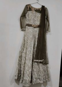 Party Wear Floor Lenght Dress
