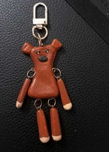 Mr beanTeddy Bear Keychain