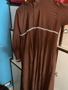 Elegant Brown Ethnic Gown