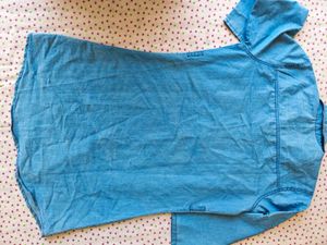 Classic Blue Denim Shirt Dress