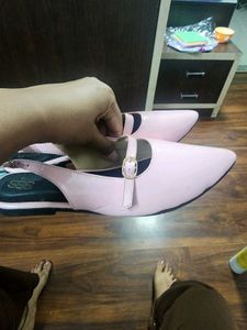 Big feet girlies pink mules 42EU