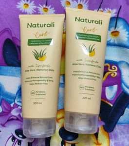 Naturali Curl Hydrating Co-Wash Duo