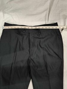 Charcoal Pinstripe Formal Pants