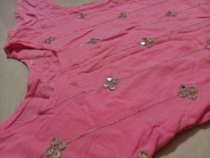 Baby Pink Kurti