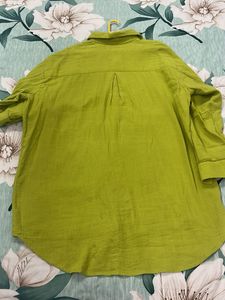 Women Casual long Shirts -  Green